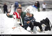 جشنواره آدم‌ برفی در پیست اسکی توچال