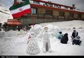 جشنواره آدم‌ برفی در پیست اسکی توچال