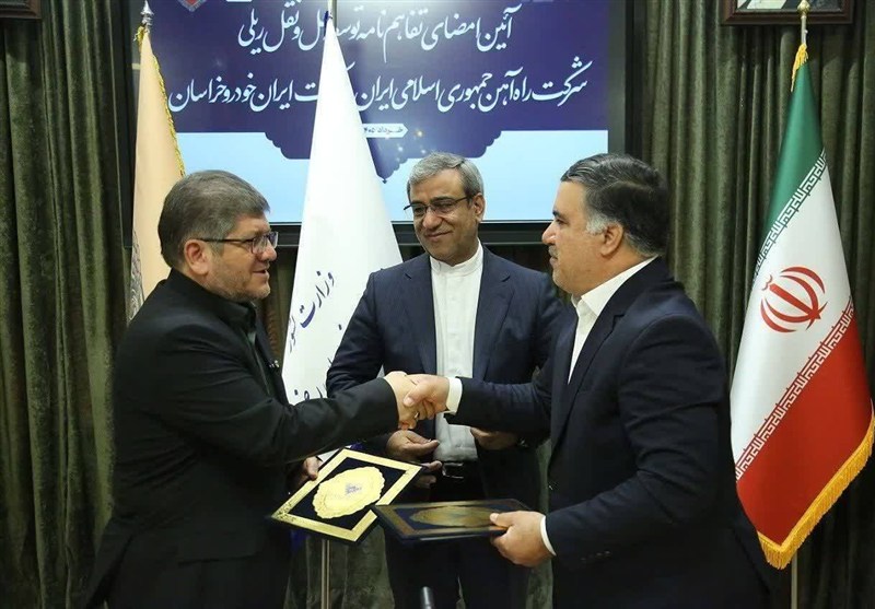 قطار , خراسان رضوی , اخبار استان خراسان رضوی , استاندار خراسان رضوی , استانداری خراسان رضوی , مشهد مقدس , اخبار مشهد , شرکت حمل و نقل ریلی رجا , حمل و نقل ریلی جمهوری اسلامی ایران , 