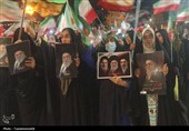 99 شب ایستادگی مردم کهگیلویه در سنگر وحدت و اقتدار انقلابی+تصاویر