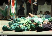 روایت وفاداری علمدار کربلا در پرده آخر سوگواره ملی تعزیه ده‌زیار