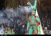 روایت وفاداری علمدار کربلا در پرده آخر سوگواره ملی تعزیه ده‌زیار