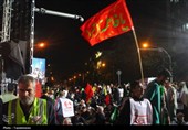 کفن‌پوشان دیار 15 خرداد در رواق کشور دوست با رهبر انقلاب بیعت کردند