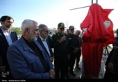 مراسم رونمائی از سردیس سپهبد شهید علی شادمانی در همدان