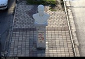مراسم رونمائی از سردیس سپهبد شهید علی شادمانی در همدان