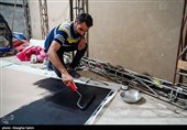 آماده سازی هیئت های مذهبی در آستانه ماه محرم-بجنورد