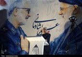 مراسم اولین سالگرد شهادت سپهبد شهید علی شادمانی در همدان