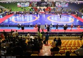 نخستین روز رقابت‌های بین‌المللی کشتی جام تختی در کرمان