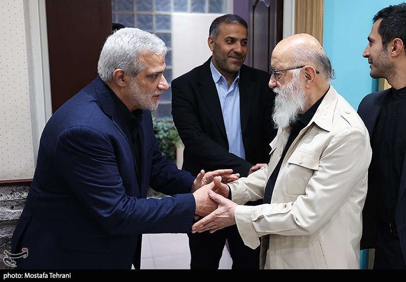 حضور مهدی چمران  در خبرگزاری تسنیم