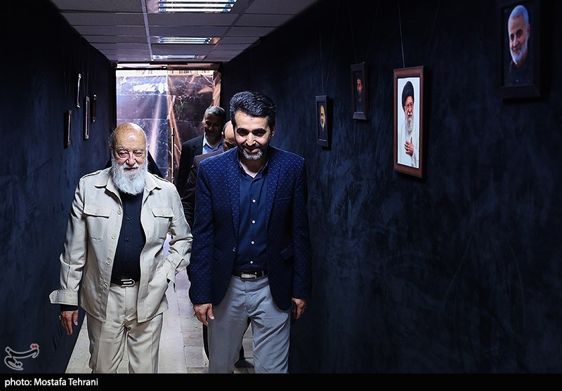 حضور مهدی چمران  در خبرگزاری تسنیم