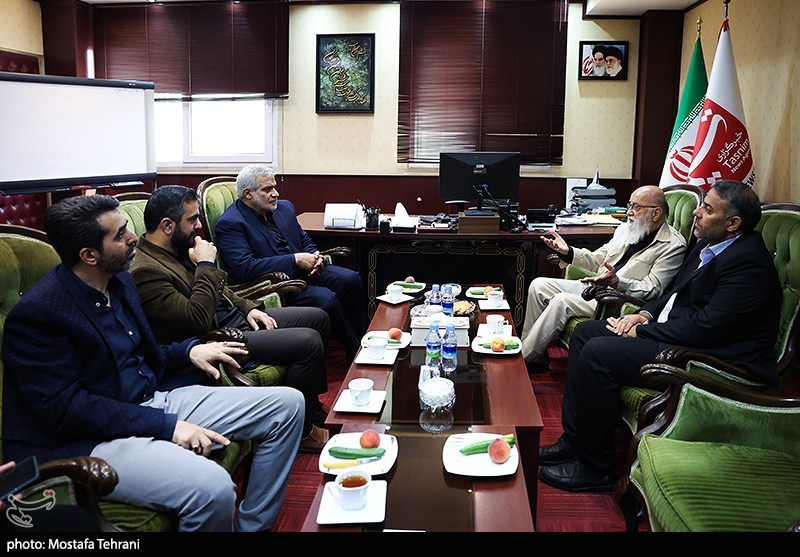 حضور مهدی چمران  در خبرگزاری تسنیم