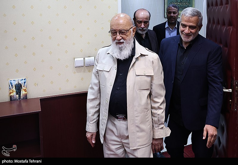 حضور مهدی چمران  در خبرگزاری تسنیم