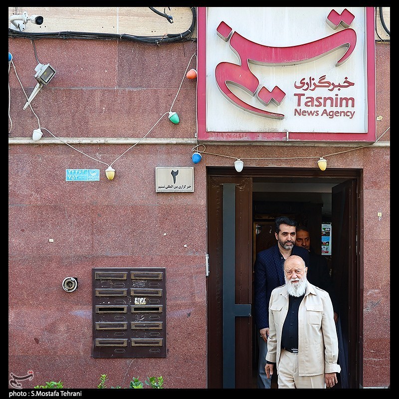 حضور مهدی چمران  در خبرگزاری تسنیم