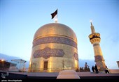 آئین سیاهپوشان حرم مطهر امام رضا (ع)