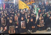 سنگر خیابان دهدشت در شب نخست محرم صحنه تجلی فرهنگ عاشورا شد