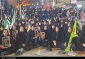 سنگر خیابان دهدشت در شب نخست محرم صحنه تجلی فرهنگ عاشورا شد