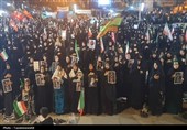 سنگر خیابان دهدشت در شب نخست محرم صحنه تجلی فرهنگ عاشورا شد