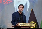 پرچم حرم بانوی کرامت به رنگ عزا درآمد