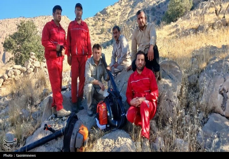 آتش سوزی جنگل ها و مراتع , اخبار گچساران , 