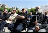 مراسم تشییع پیکر بهروز رضوی