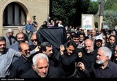 مراسم تشییع پیکر بهروز رضوی