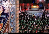 عزاداری سنتی شب اول و دوم محرم در «حسینیه حرم»