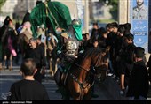 مراسم نمادین ورودکاروان امام حسین (ع) به کربلا در مریانج