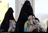 مراسم نمادین ورودکاروان امام حسین (ع) به کربلا در مریانج