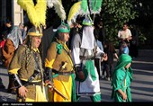 مراسم نمادین ورودکاروان امام حسین (ع) به کربلا در مریانج