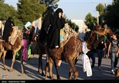 مراسم نمادین ورودکاروان امام حسین (ع) به کربلا در مریانج