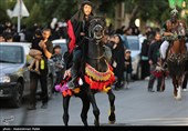 مراسم نمادین ورودکاروان امام حسین (ع) به کربلا در مریانج