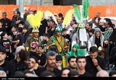 مراسم نمادین ورودکاروان امام حسین (ع) به کربلا در مریانج