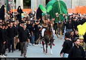 مراسم نمادین ورودکاروان امام حسین (ع) به کربلا در مریانج