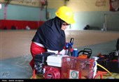 گزارش تصویری| آزمون متمرکز ارتقای درجه نجات‌گری در گیلان