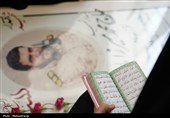 آئین غبارروبی و عطرافشانی مزار شهدای اقتدار و رمضان در تبریز