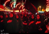 مراسم عزاداری دهه اول  محرم در موکب عزیزم حسین (ع) شیراز