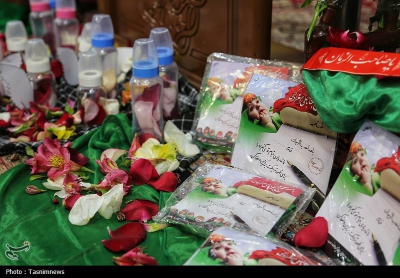 حسینیه تسنیم , ماه محرم , حضرت معصومه (س) , اخبار قم , شیرخوارگان حسینی ,
