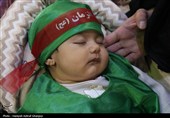 اجتماع مادران و شیرخوارگان حسینی در مهدیه مسجد صاحب‌الزمان (عج) کرمان