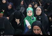 اجتماع مادران و شیرخوارگان حسینی در مهدیه مسجد صاحب‌الزمان (عج) کرمان