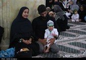 گزارش تصویری| همایش شیرخوارگان حسینی در رشت؛ حال و هوای نینوایی در باران اشک