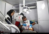 لبخند سلامت هلال‌احمر در روستای کتویه