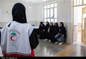 لبخند سلامت هلال‌احمر در روستای کتویه
