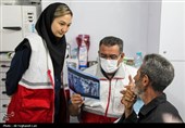 لبخند سلامت هلال‌احمر در روستای کتویه