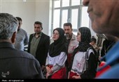 لبخند سلامت هلال‌احمر در روستای کتویه
