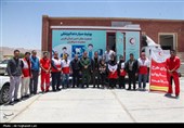 لبخند سلامت هلال‌احمر در روستای کتویه