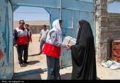 لبخند سلامت هلال‌احمر در روستای کتویه