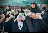 همایش شیرخوارگان حسینی در شهرستان‌ اسلامشهر