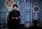 در قاب تصویر | طنین نام حسین(ع) در مسجد میرزاعلی‌اکبر و بقعه شیخ جبرائیل