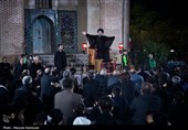 در قاب تصویر | طنین نام حسین(ع) در مسجد میرزاعلی‌اکبر و بقعه شیخ جبرائیل