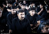 در قاب تصویر | طنین نام حسین(ع) در مسجد میرزاعلی‌اکبر و بقعه شیخ جبرائیل